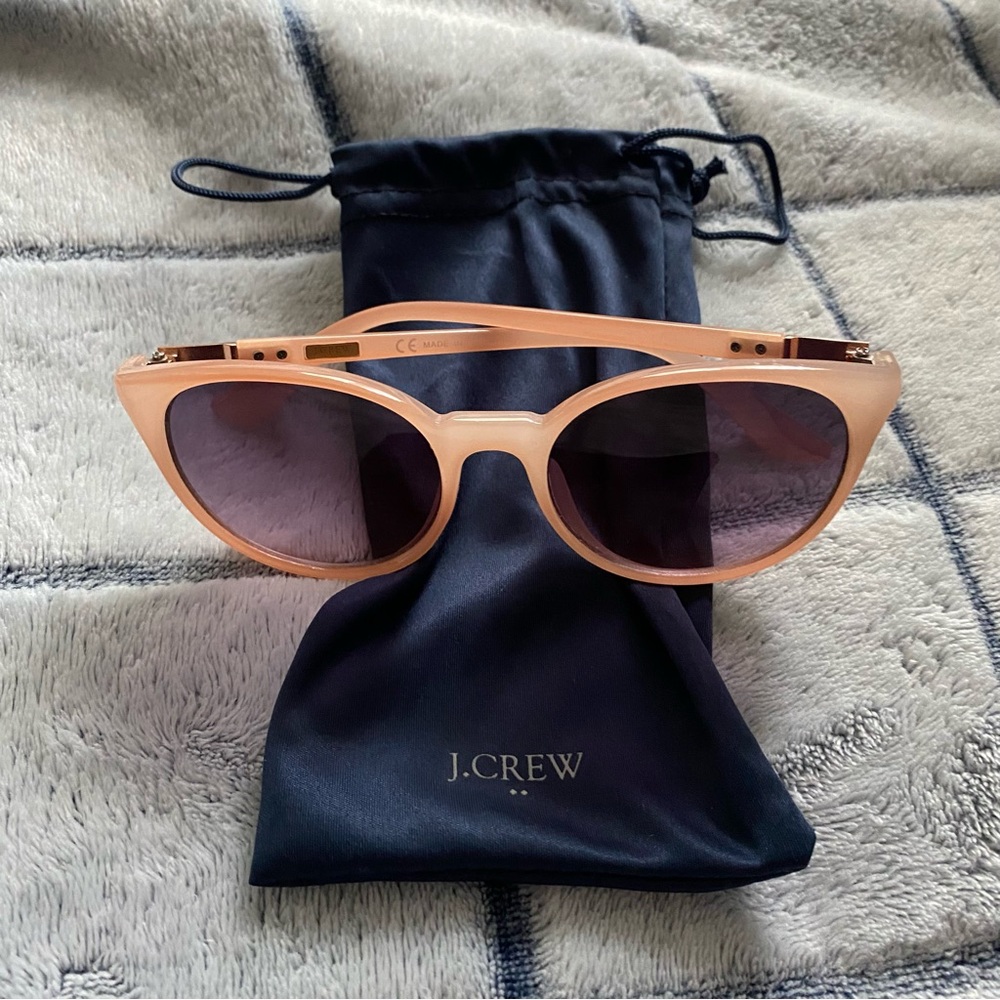 J. Crew Pink Sunglasses Modern Casual Style